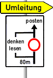 Zu erst denken dann Zu erst denken dann